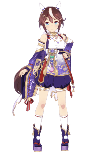 トウカイテイオー(秋衣装)